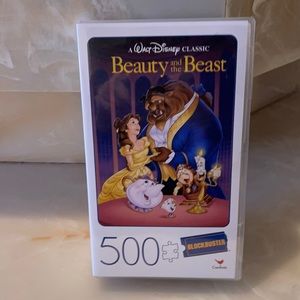 Blockbuster Beauty and the Beast 500 piece Jigsaw Puzzle NWT